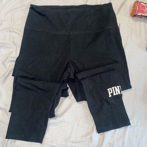 PINK cotton leggings